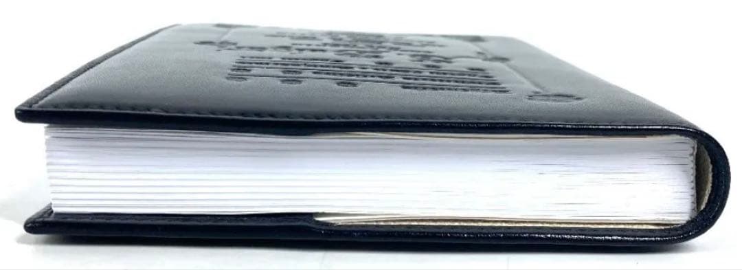 未使用 BVLGARI ブルガリ ノートブック S.bvlgariロゴ ブラック