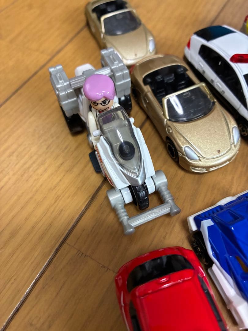 ミニカーセット 21台 収納バケツ付き