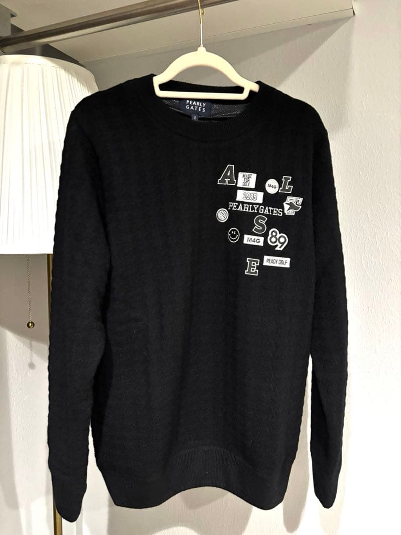 【新品タグ付・半額以下】PEARLY GATES クルーネック プルオーバー