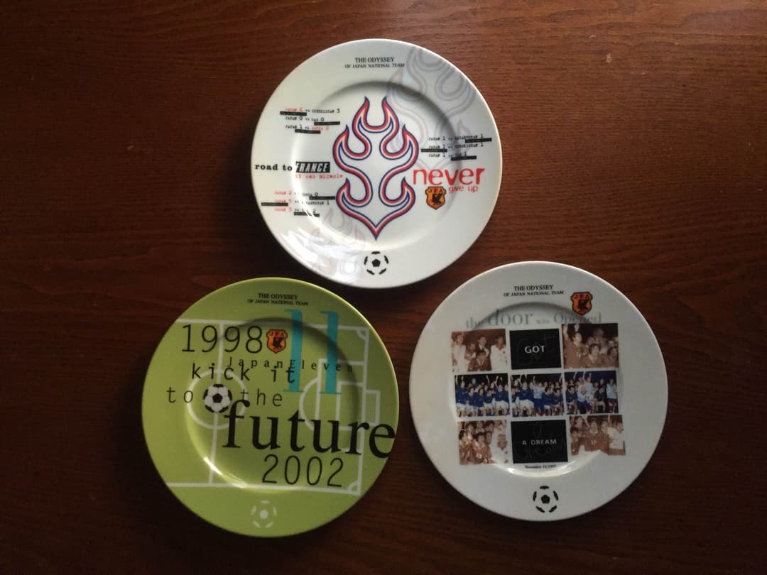 サッカー⭐︎ワールドカップ記念プレート  6枚