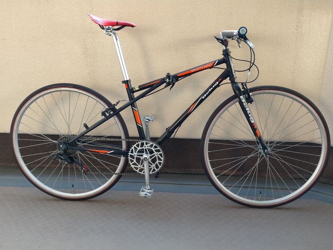 700 x 23C　6段変速　折りたたみ自転車　カスタム車　手渡可能(神奈川県)