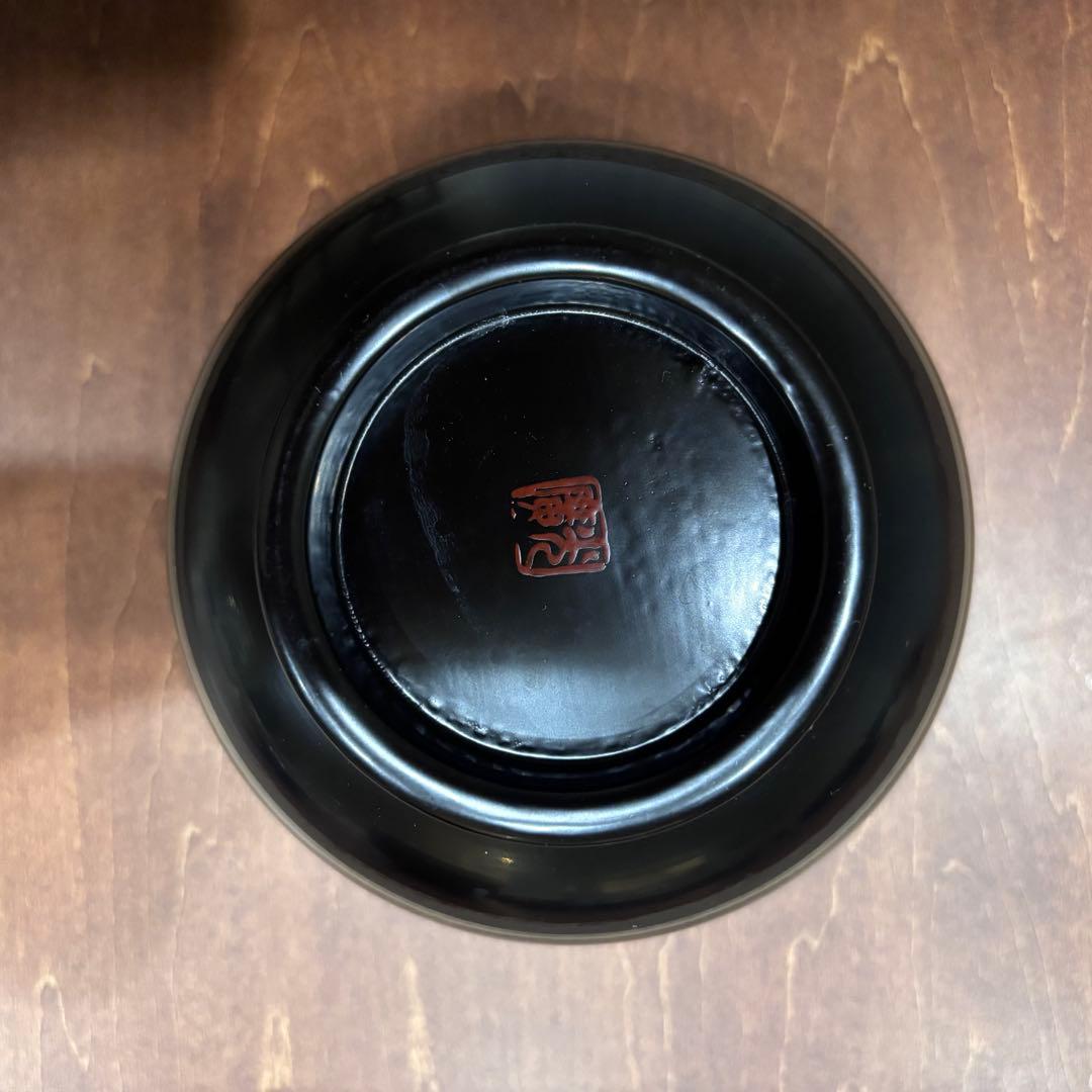 廣光　漆器　椀　蓋付き