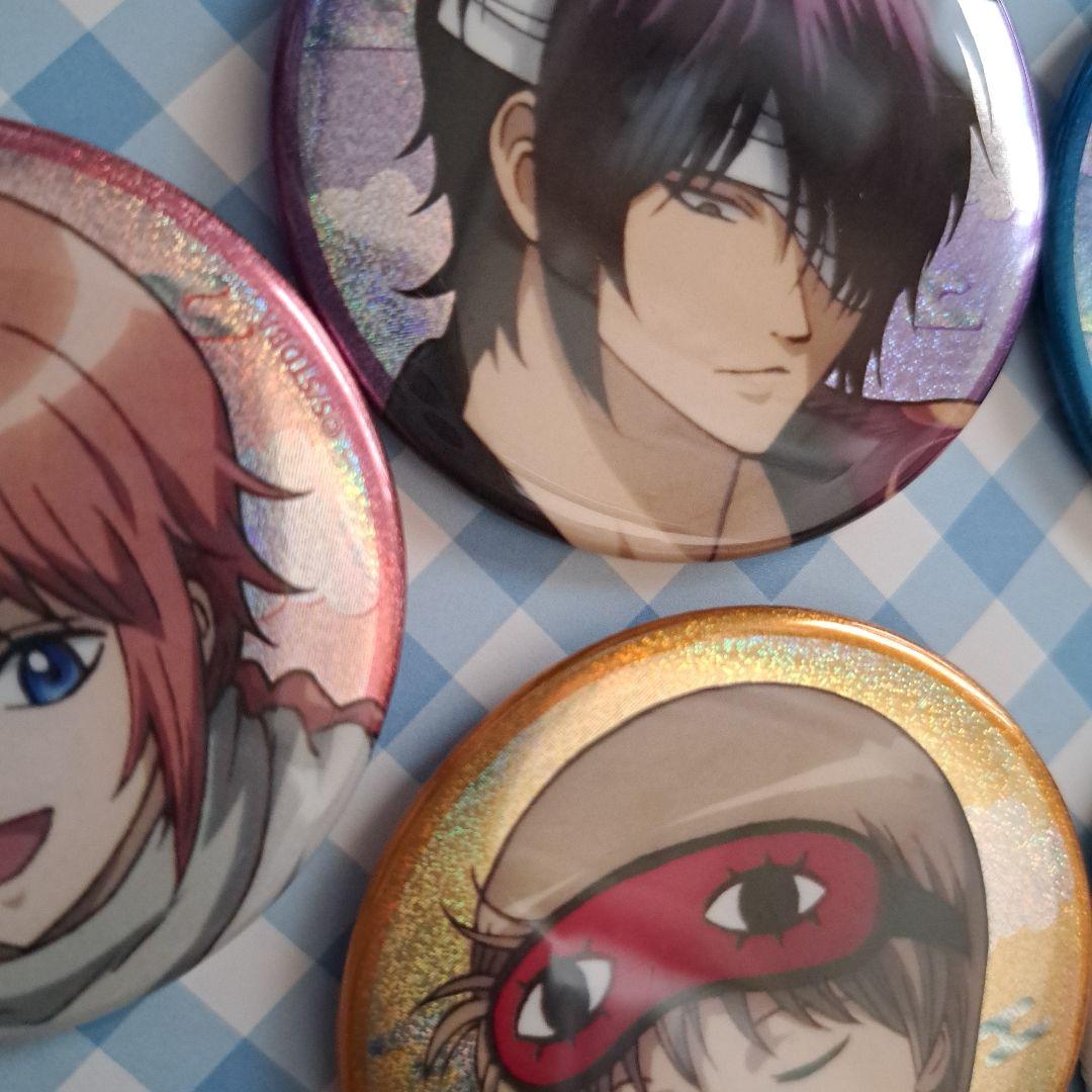 値下げ、バラ売りOK！銀魂ラメ缶バッジコレクション　ドン・キホーテ