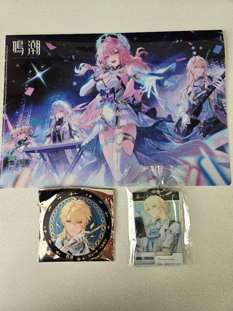 鳴潮ライブ　リューク クリアファイル アクキー アクリルコースター セット
