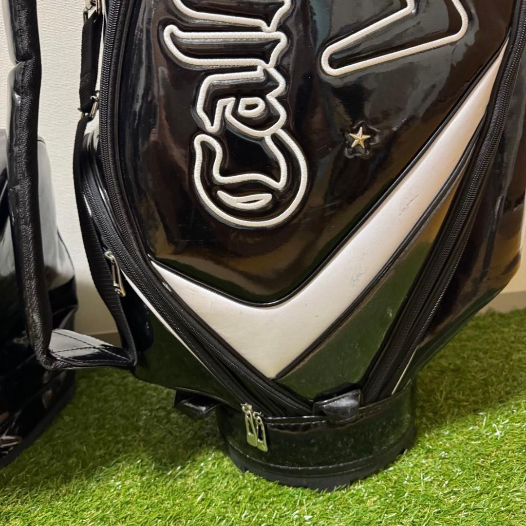 Callaway キャロウェイ キャディバック ゴルフバッグ エナメル
