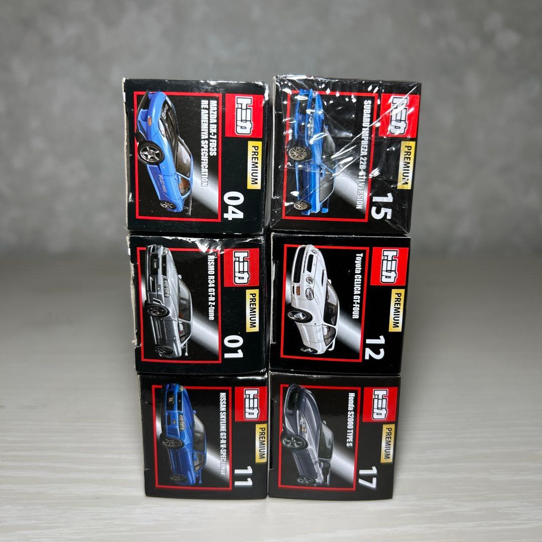 廃盤 トミカプレミアム 6台セット