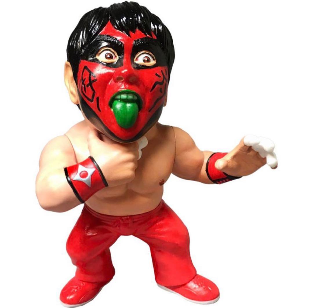 16dソフビ★グレート・ムタ[90's赤ペイントVer.] (武藤敬司 HAO)