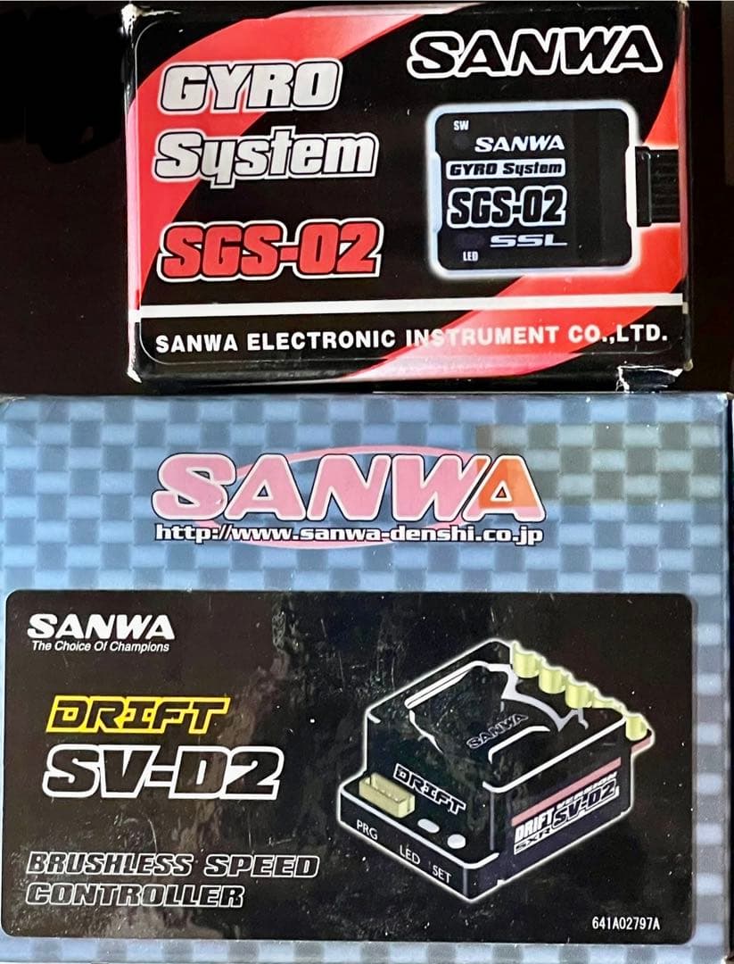 サンワ　DRIFT SV-02とSGS-02セット　未開封品