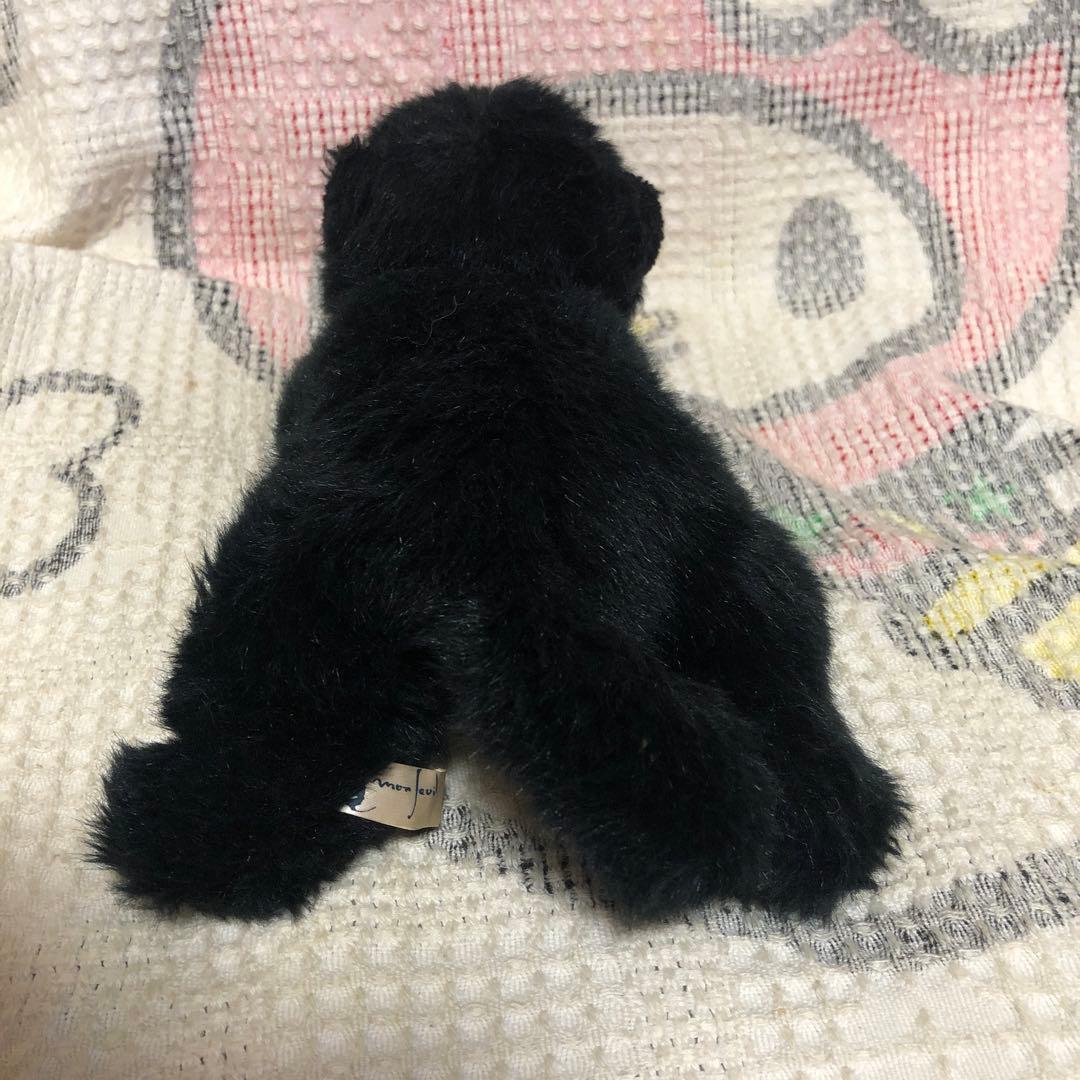 モンスイユ　黒猫　ぬいぐるみ　日本製　中古品