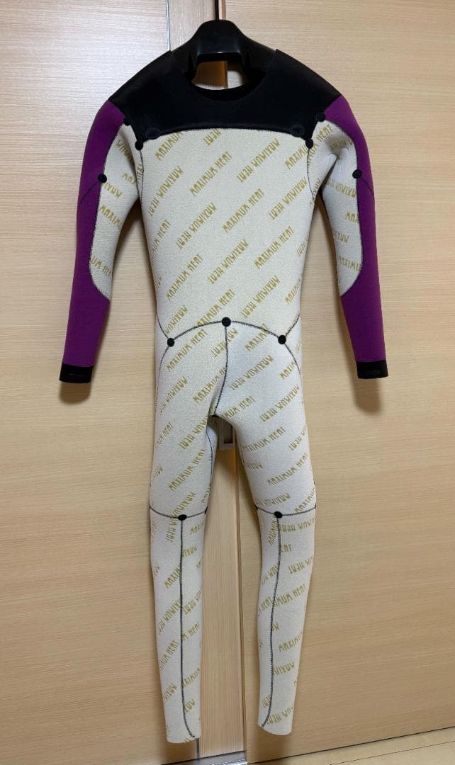 FELLOW セミドライ チェストジップ 5/3mm 裏起毛 XXL フェロー