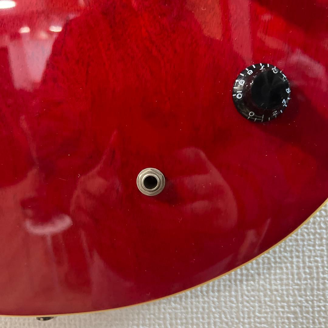 Cort セミアコースティックギター レッド