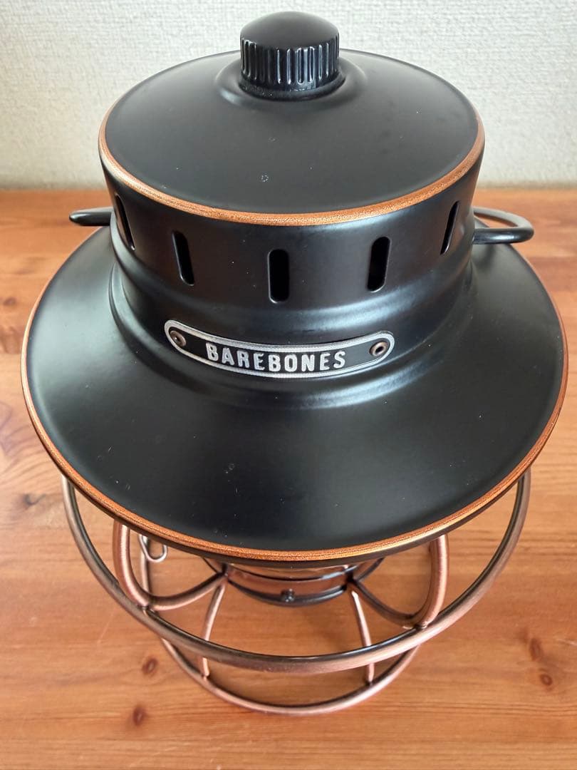 BAREBONES ベアボーンズ　レイルロード ランタン LED　ブロンズ