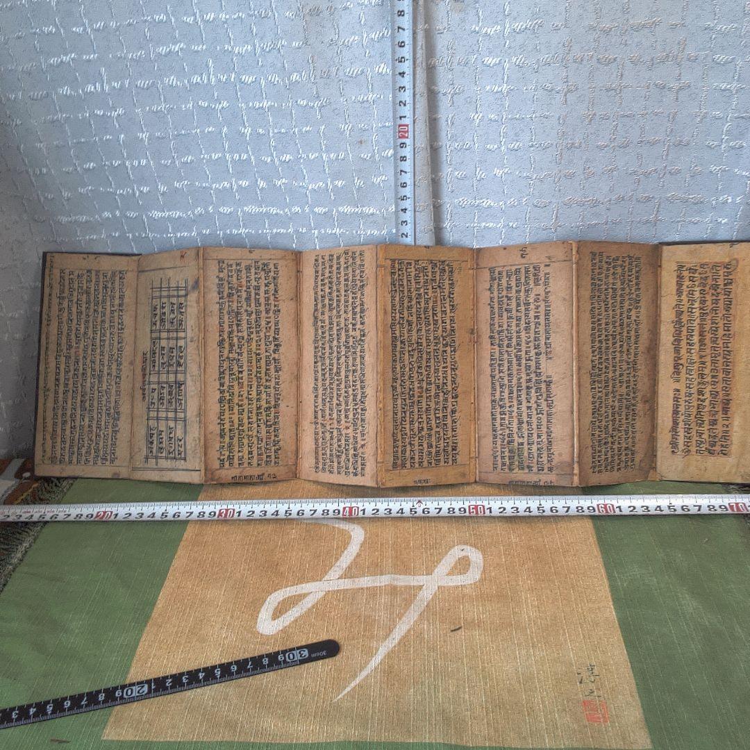 インド？ 春画 シミ・シワ小傷おおいです。イタミおおいです。