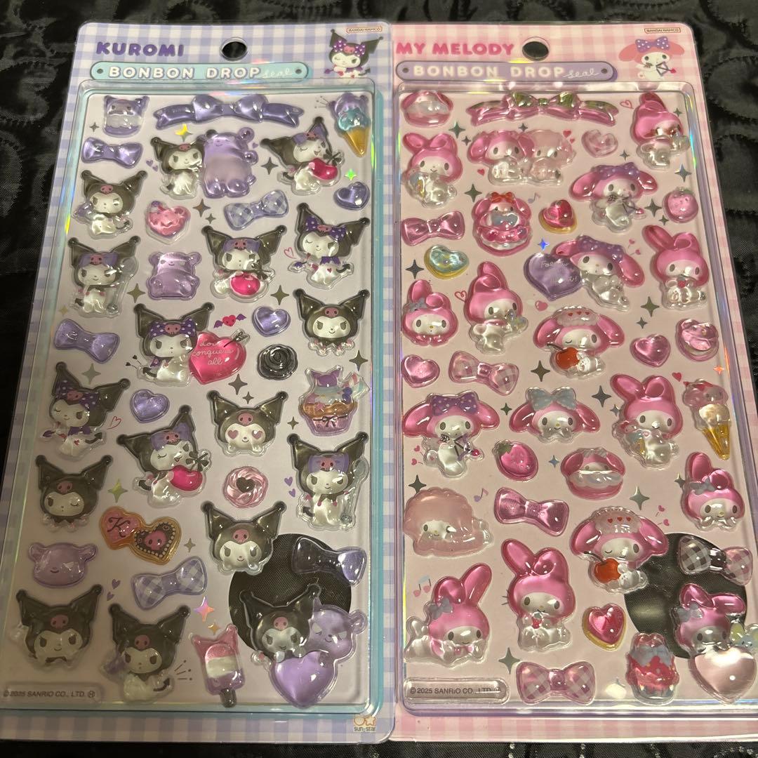 正規品　サンリオ　ボンボンドロップシール　第二弾　8種