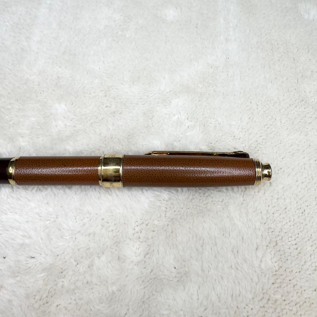 希少☆ Burberry Libera 革張　シャープペンシル　芯径0.5mm