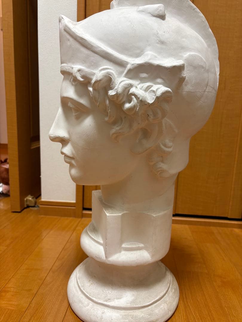 石膏像　青年マルス　横浜　岡石膏