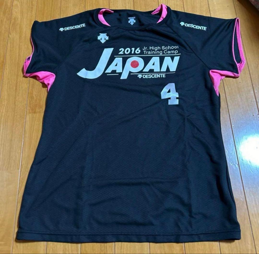 ⭐️レア物⭐️デサントバレーボールTシャツ2枚　高校選抜JAPAN