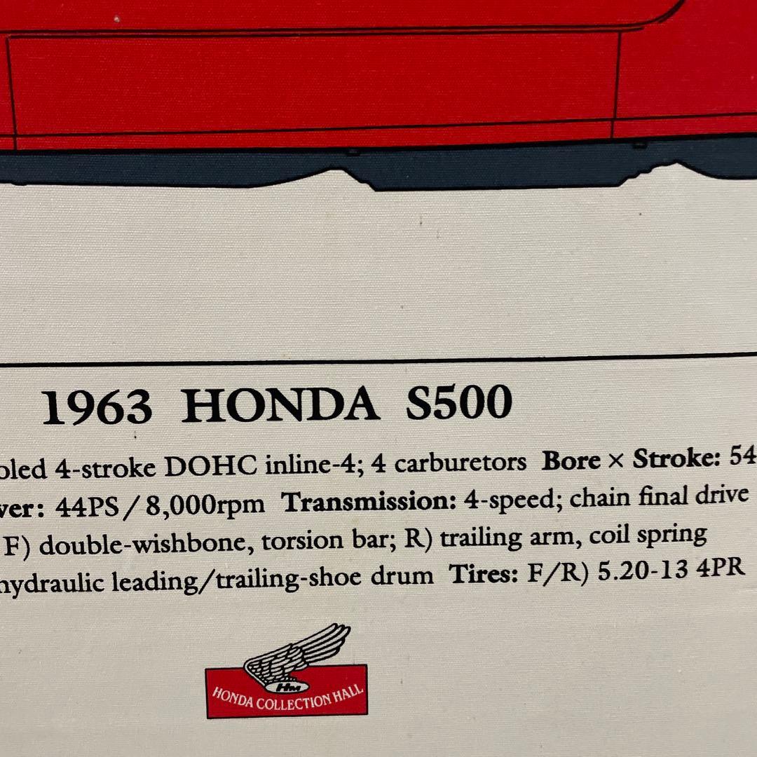 HONDA S500のタペストリー