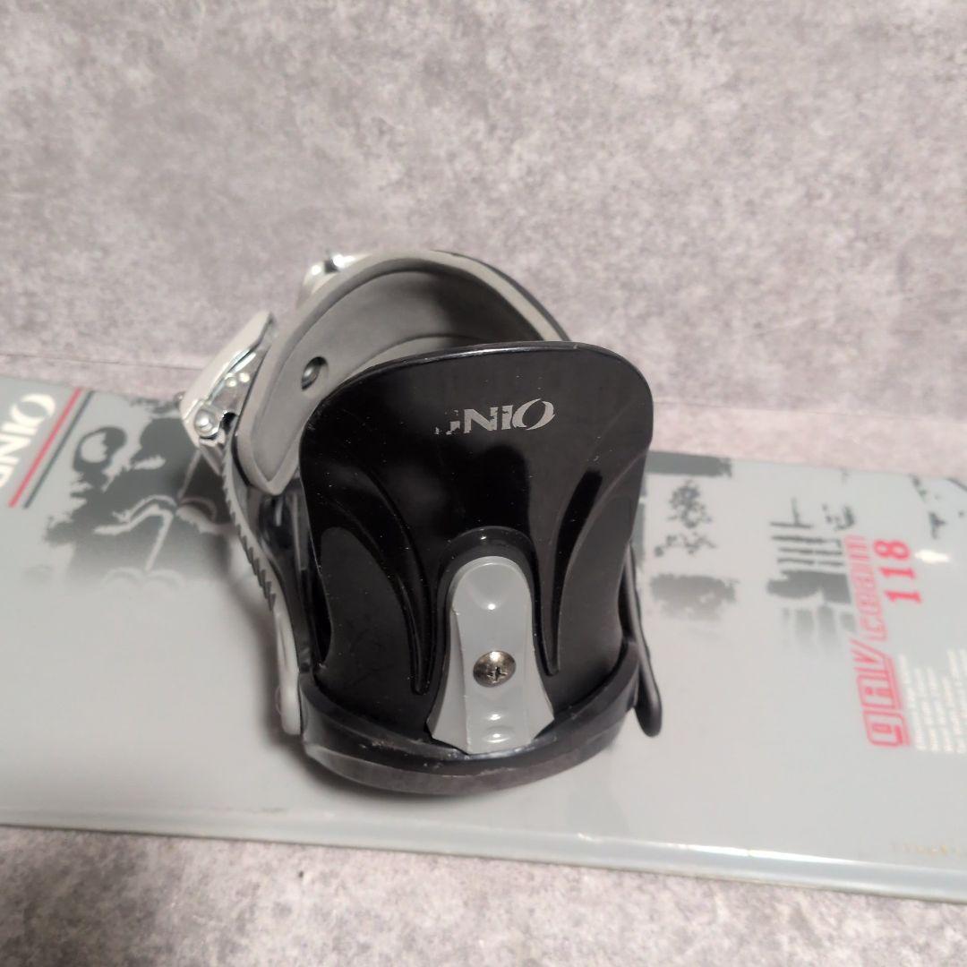 IGNIOジュニア スノーボード バインディングセット GRV118