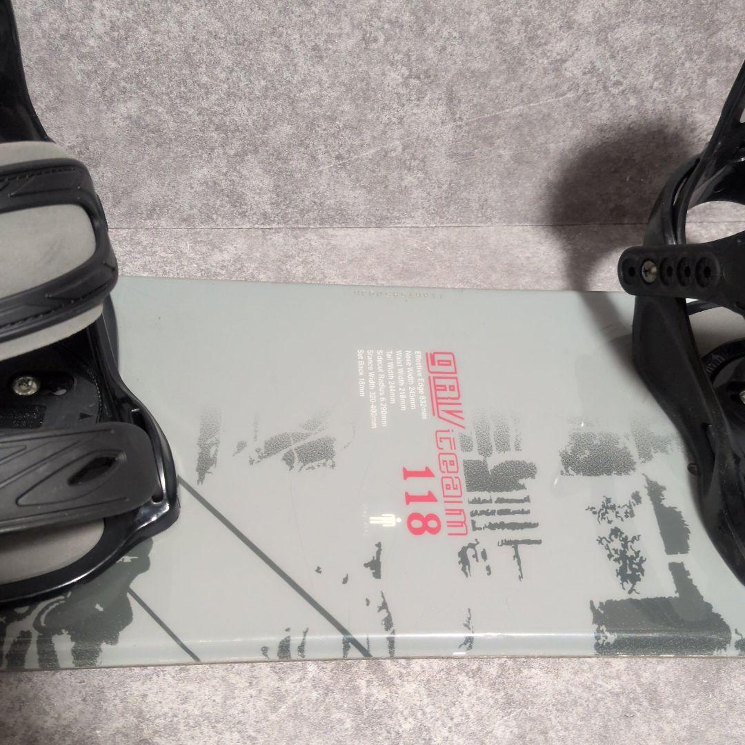 IGNIOジュニア スノーボード バインディングセット GRV118