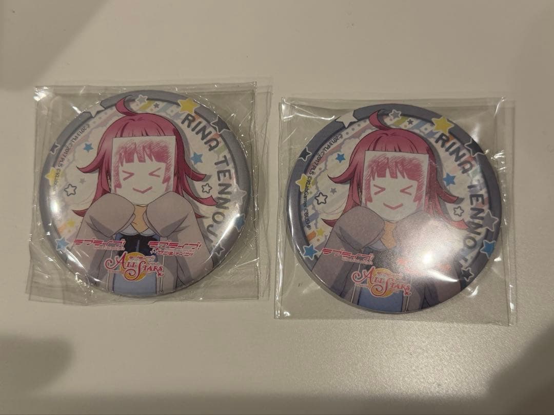 天王寺璃奈　感謝祭　スク感2018缶バッジ　スクフェス