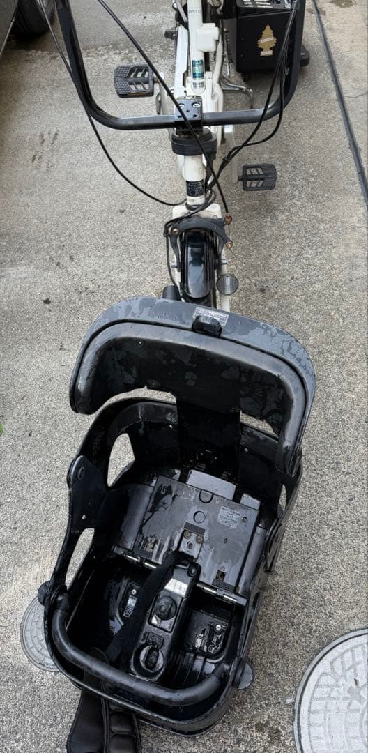 電動アシスト自転車 前後チャイルドシート付き パナソニック BE-ELMD03