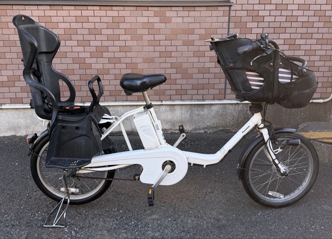 電動アシスト自転車 前後チャイルドシート付き パナソニック BE-ELMD03