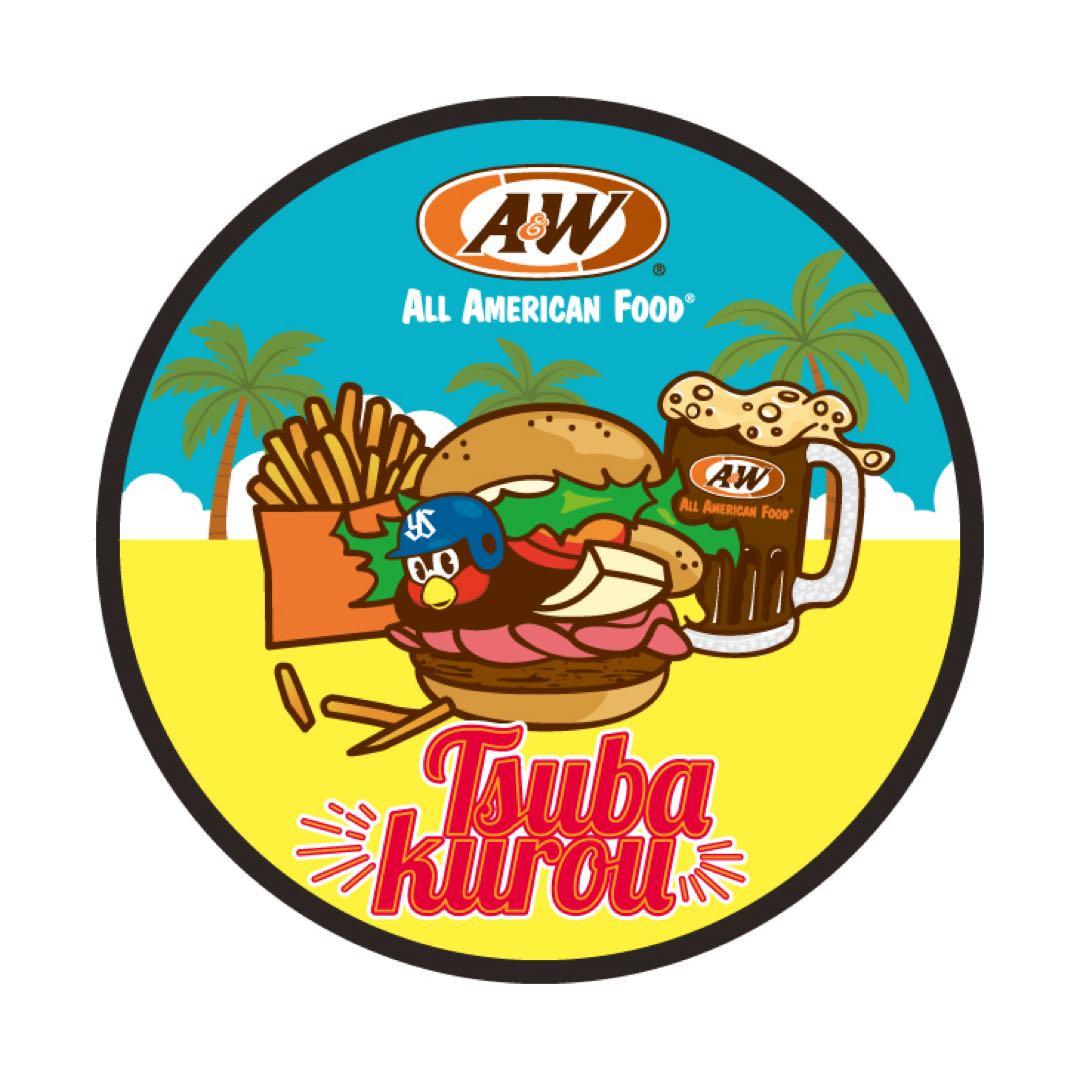 東京ヤクルトスワローズ× A&Wコラボグッズ 4点まとめ売り