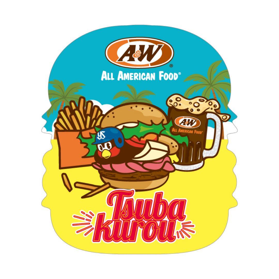 東京ヤクルトスワローズ× A&Wコラボグッズ 4点まとめ売り