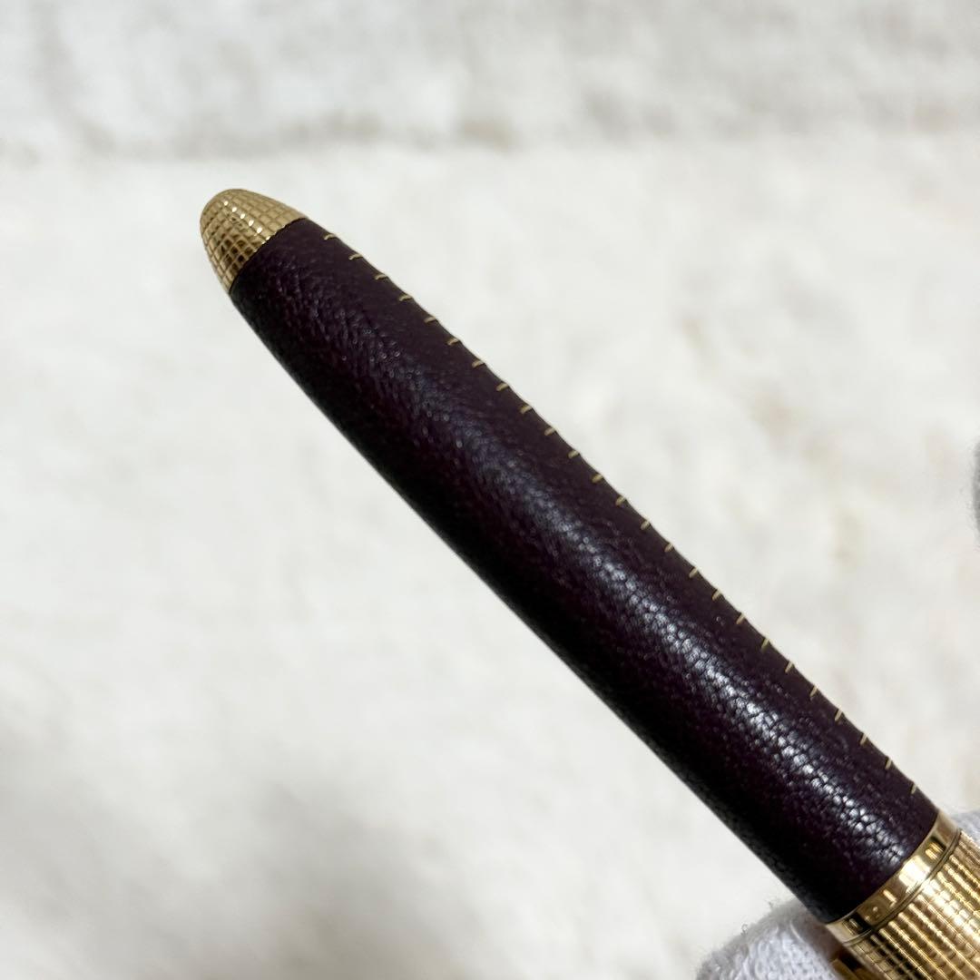 【美品】ルイヴィトン　万年筆　ドックキュイール　レザー