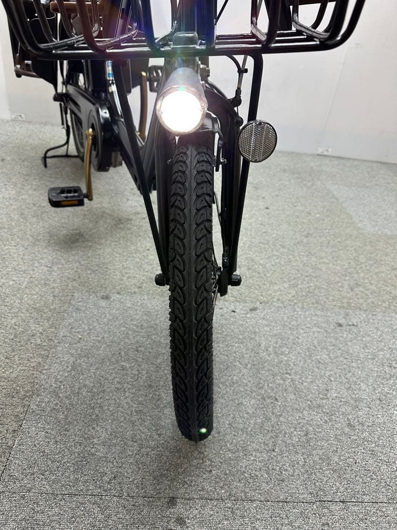 人気な車種　パナソニックギュットアニーズ　3人乗り電動自転車　チャイルドシート付