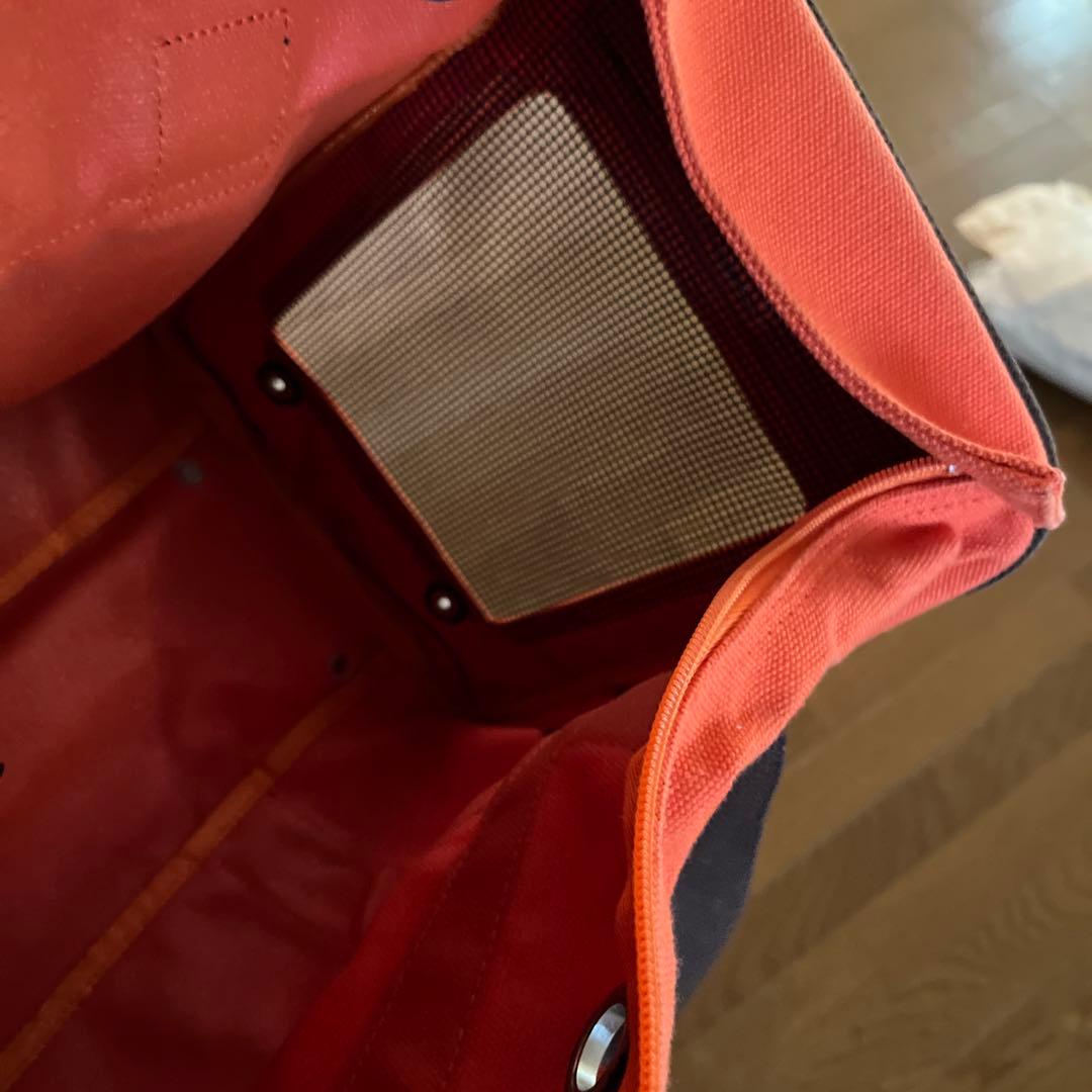 CASTELBAJAC キャリーバッグ オレンジ 犬用品 ペットキャリーバッグ