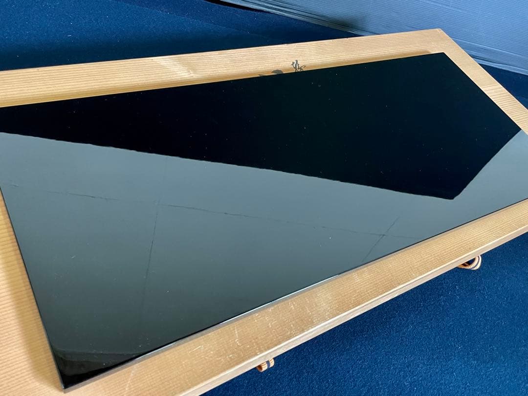 割引❣️【美品】「祖」輪島塗 真塗 長板 一双 宇太郎 共箱 炉 風炉（121⑧）