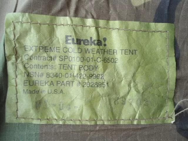 米軍放出品　ヨーレイカ　 Eureka!製　海兵隊 極寒地　フライシート