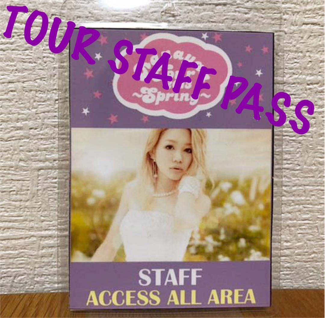 西野カナ　ツアースタッフ用　アクセスオールエリアパス