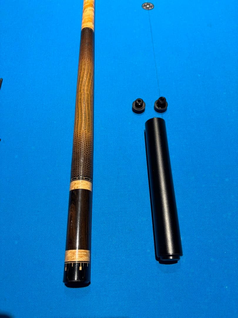 オメガDPK カスタムキュー シャフト2本、エクステ付き