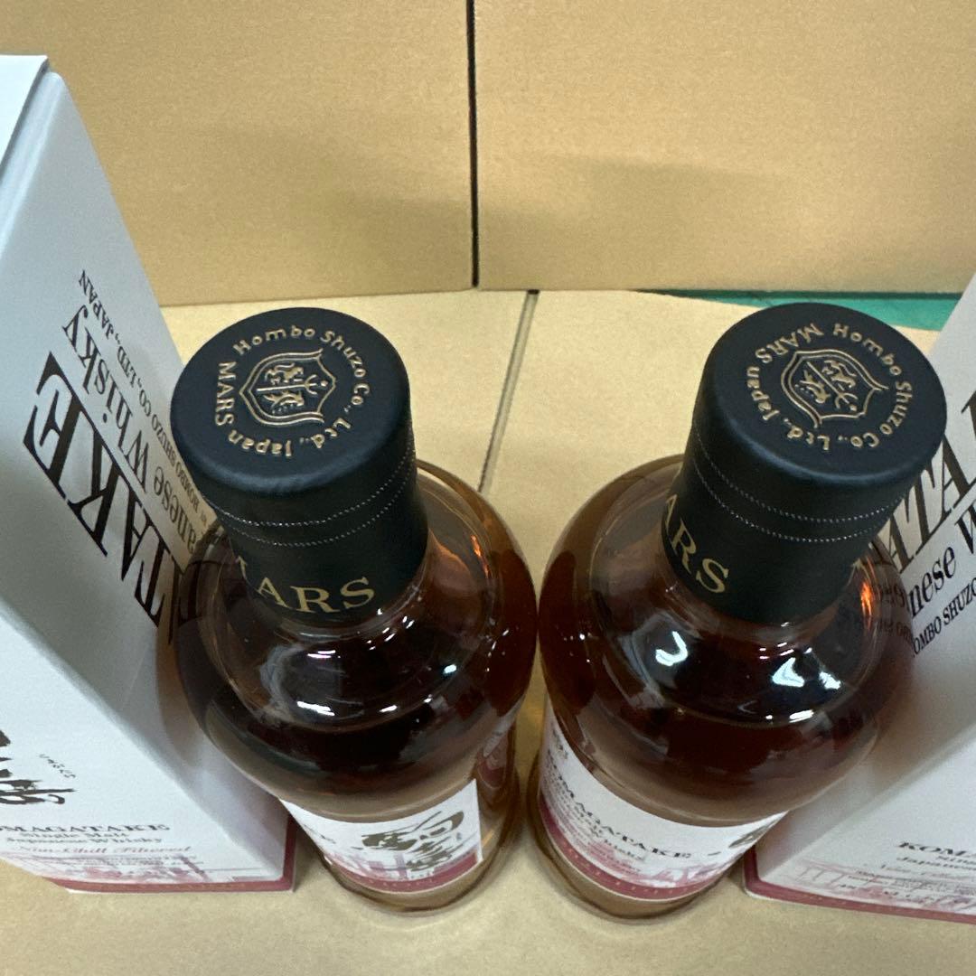 シングルモルト駒ヶ岳 2021 EDITION 700ml ウイスキー　2本