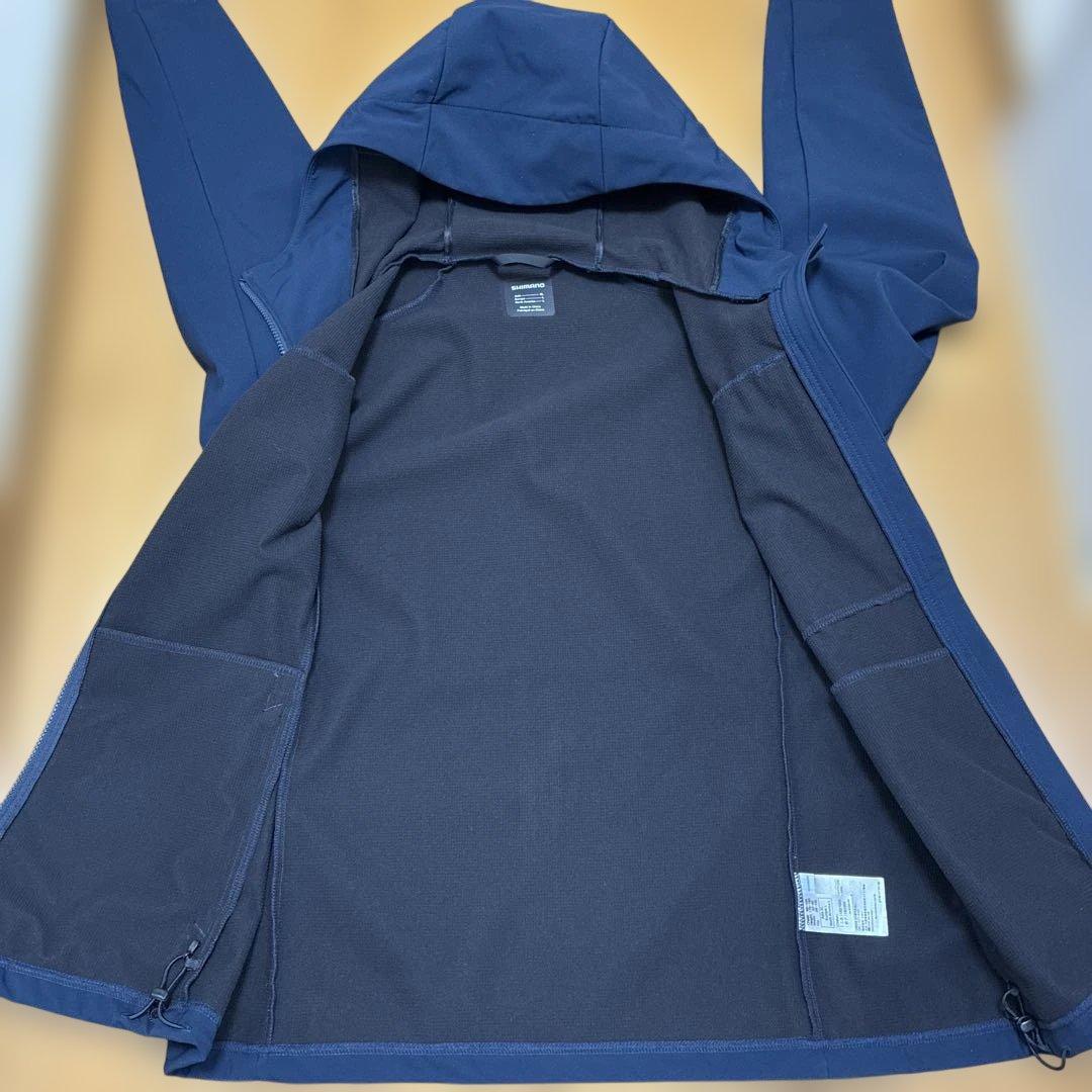 シマノ オプティマルジャケットフーディ WJ-031W ネイビー