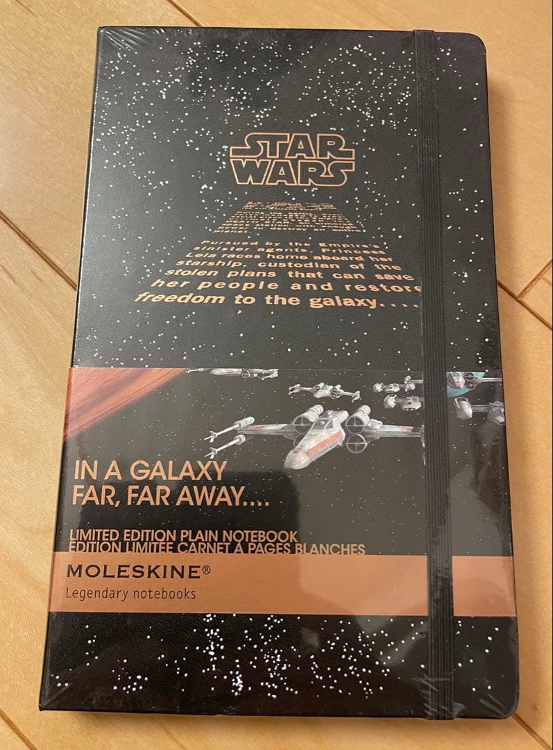 Moleskine スター・ウォーズ プレーンノート 限定版　4冊セット