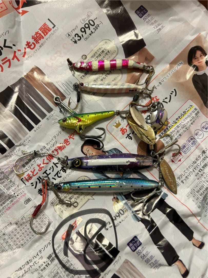 ルアー　メタルジグ　エギ　セット売り　100個近く