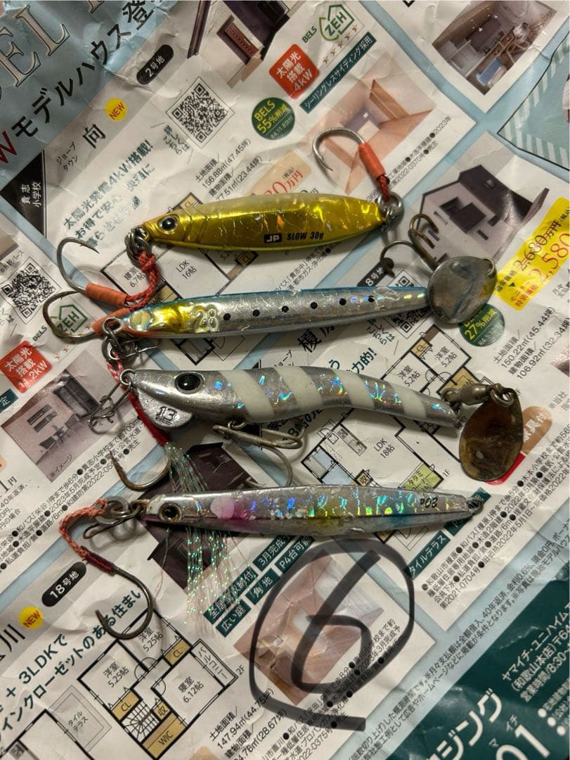 ルアー　メタルジグ　エギ　セット売り　100個近く