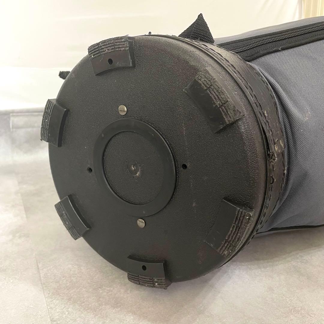 良品✨ブリヂストン キャディバッグ グレー フード×シャフトガード3本付き 軽量