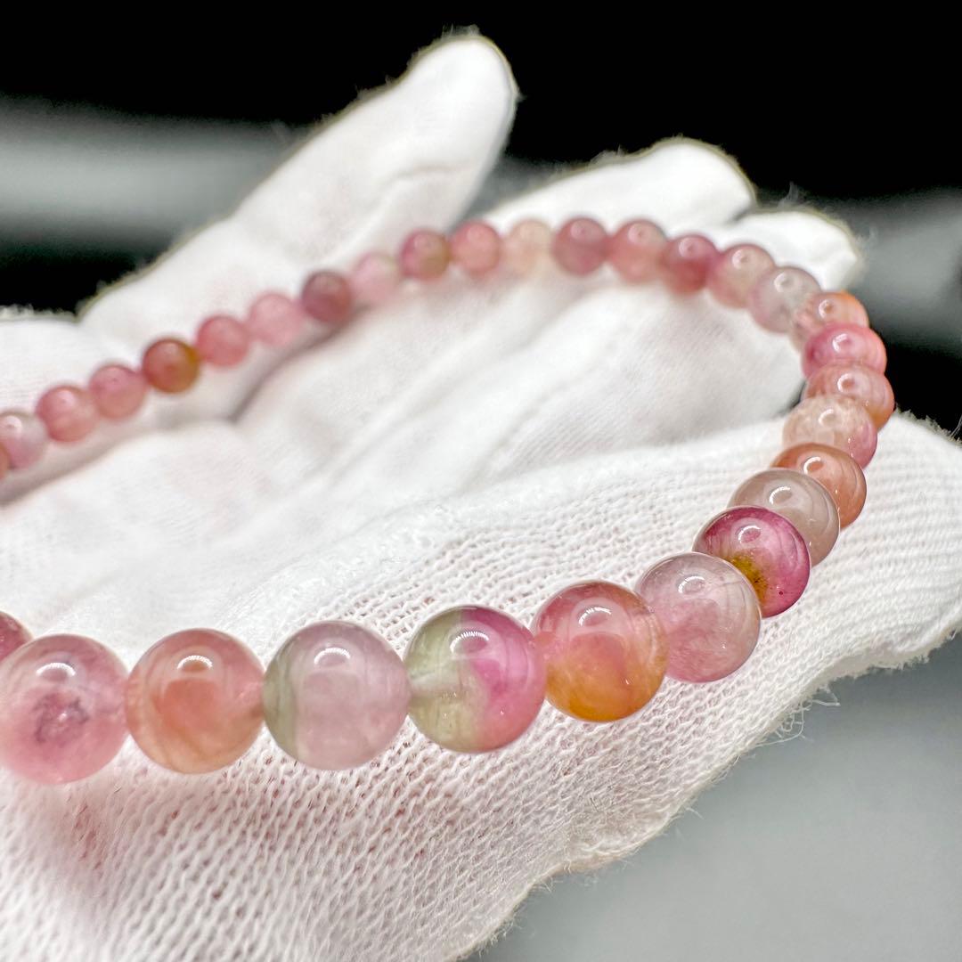 ピンクトルマリン　ブレスレット