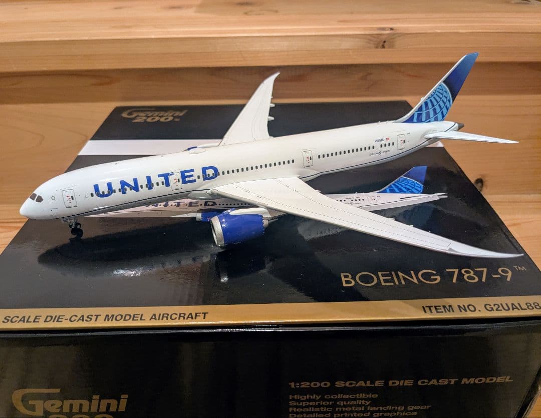 Gemini ユナイテッド 787-9 1/200　ジェミニ