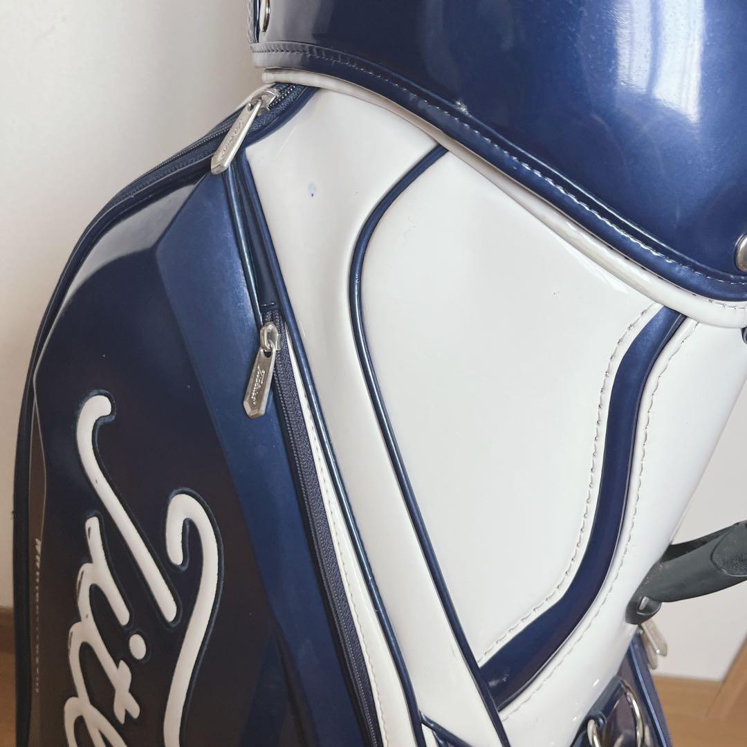 K134 Titleist タイトリスト エナメルキャディバッグ
