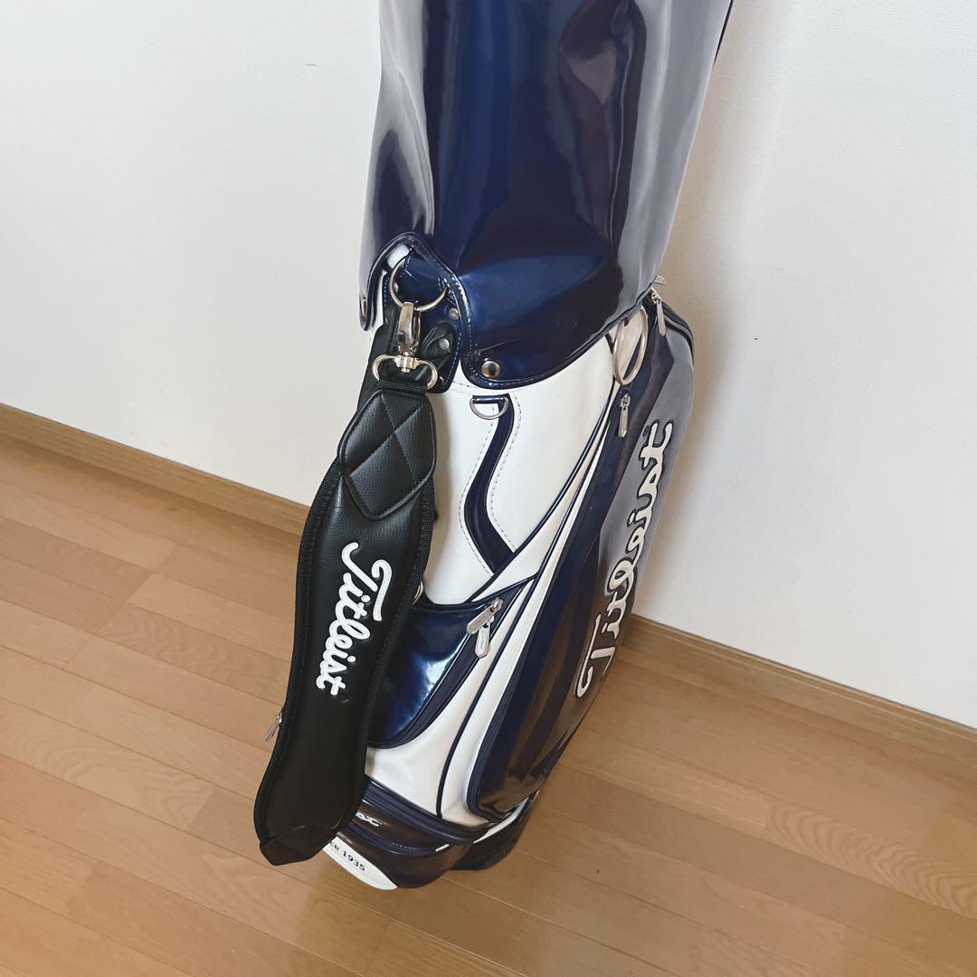 K134 Titleist タイトリスト エナメルキャディバッグ