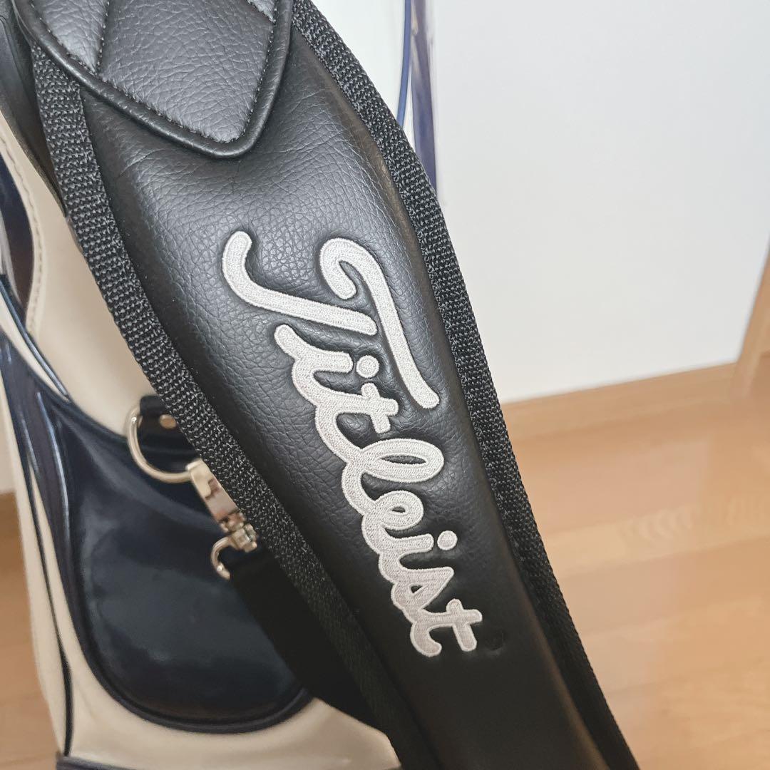K134 Titleist タイトリスト エナメルキャディバッグ