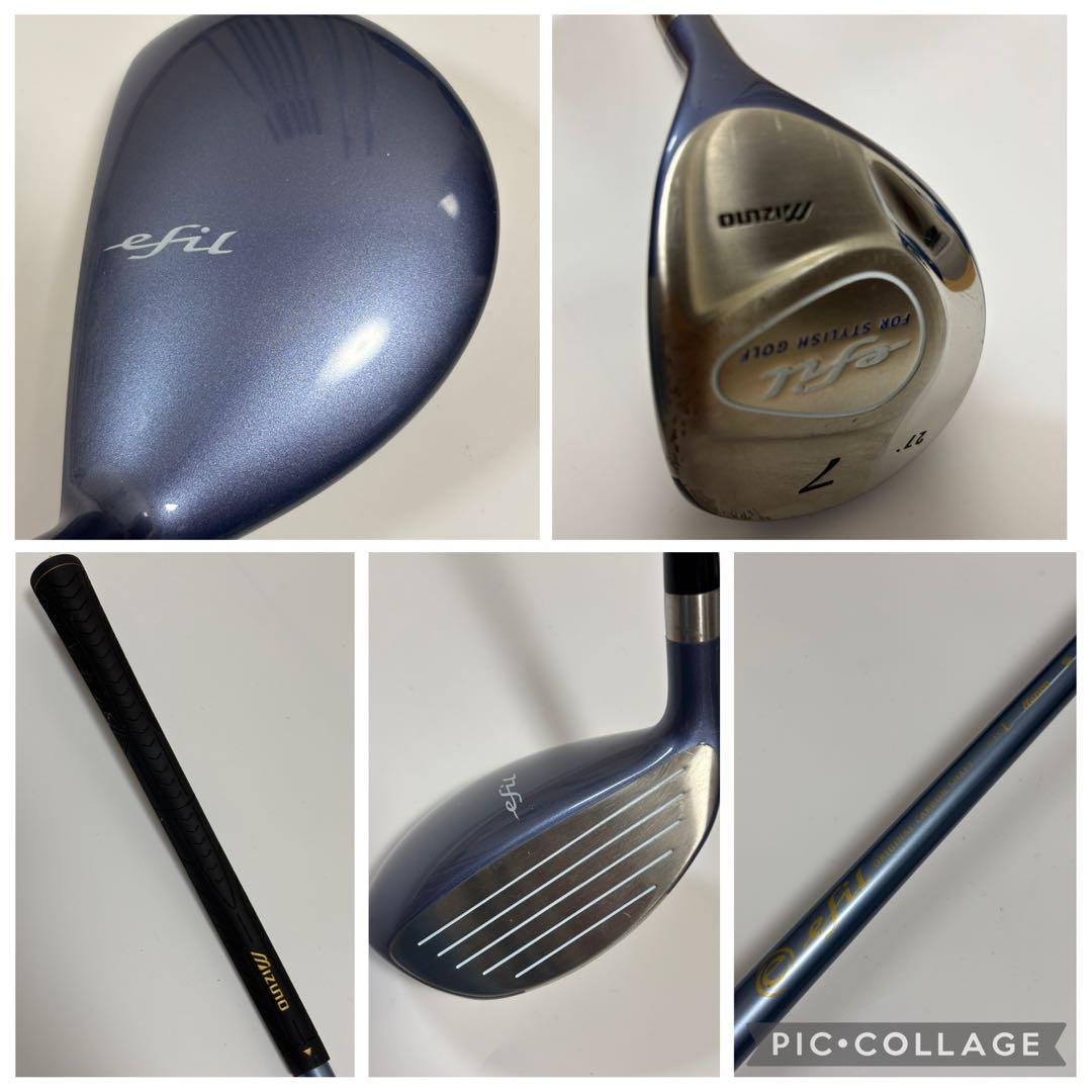 ミズノ　ゴルフ　レディース　efil L 9本