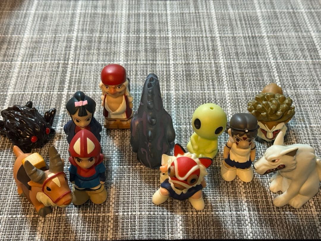 スタジオ ジブリ もののけ姫 指人形 11体コンプリートセット売り