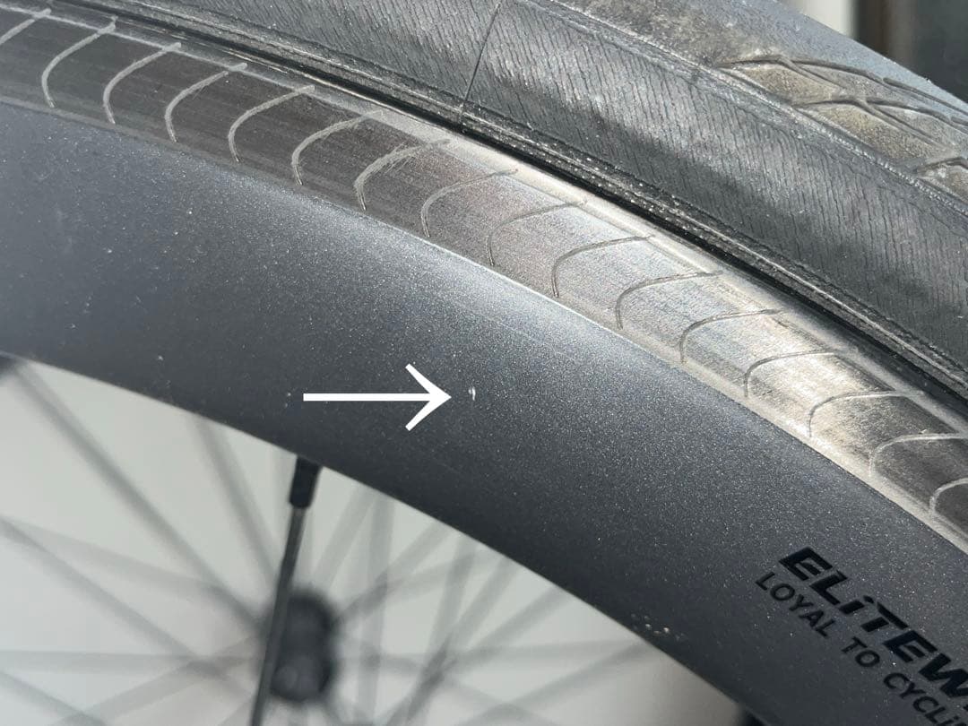 elitewheels edge 50mm 700C カーボンホイール タイヤ付